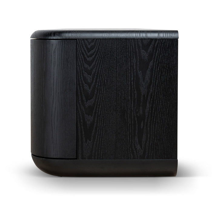 Sahar 2.2m TV Entertainment Unit - Full Black