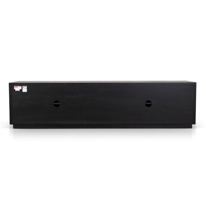 Monolith 2.2m TV Entertainment Unit - Full Black