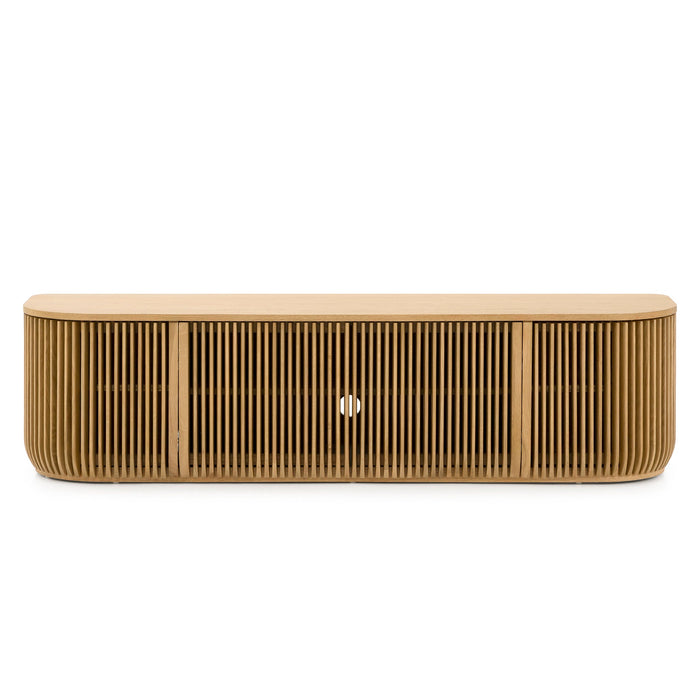 Arvena 1.75m TV Entertainment Unit - Natural