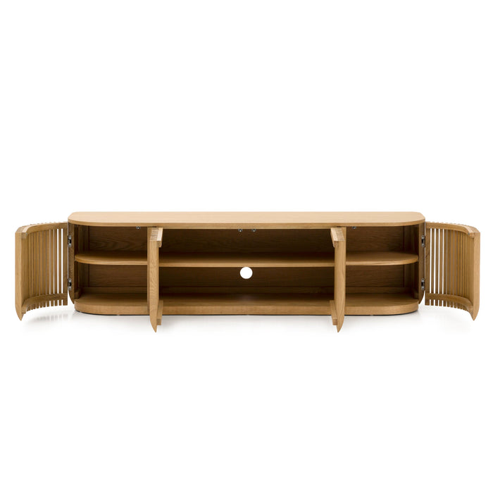 Arvena 1.75m TV Entertainment Unit - Natural