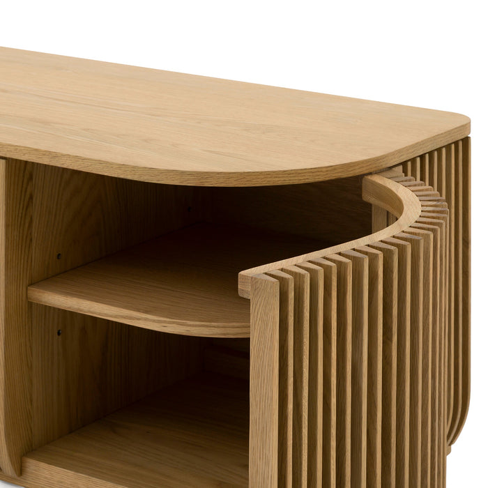 Arvena 1.75m TV Entertainment Unit - Natural