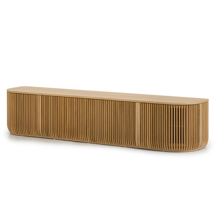 Arvena 2.15m TV Entertainment Unit - Natural