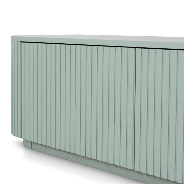 Marty 2.4m Entertainment TV Unit - Sage Green