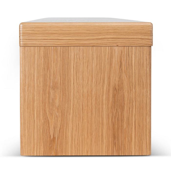 Ruvo Extendable TV Entertainment Unit - Natural Oak