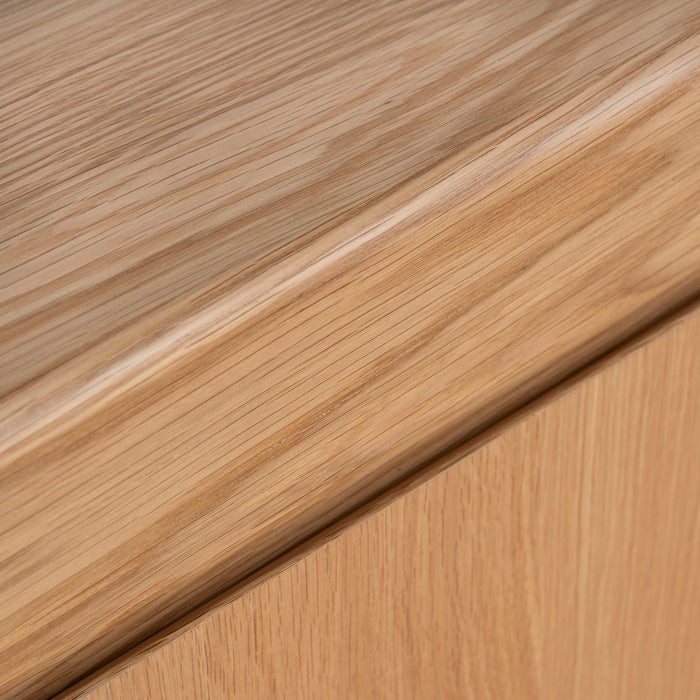 Ruvo Extendable TV Entertainment Unit - Natural Oak
