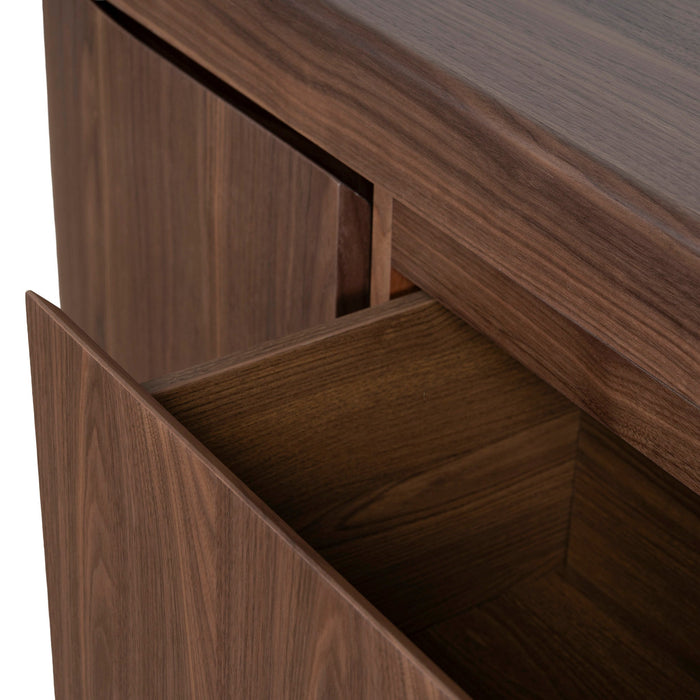 Ruvo Extendable TV Entertainment Unit - Walnut