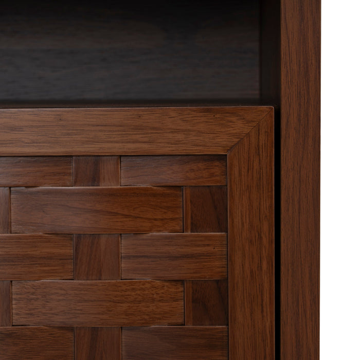 Varenna 1.8m TV Entertainment Unit - Walnut