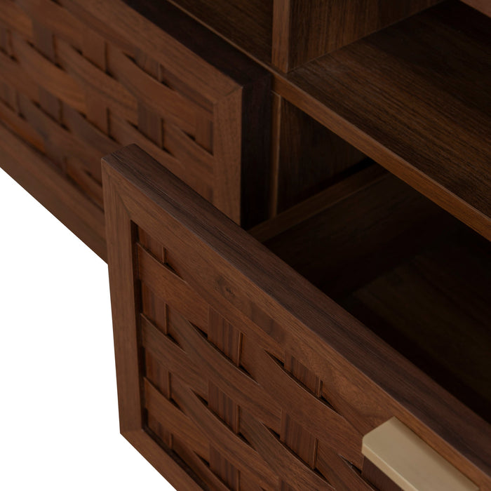 Varenna 1.8m TV Entertainment Unit - Walnut
