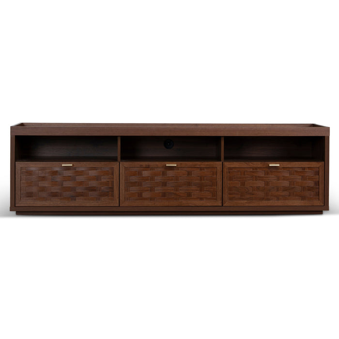 Varenna 1.8m TV Entertainment Unit - Walnut
