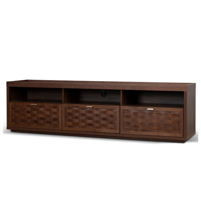 Varenna 1.8m TV Entertainment Unit - Walnut