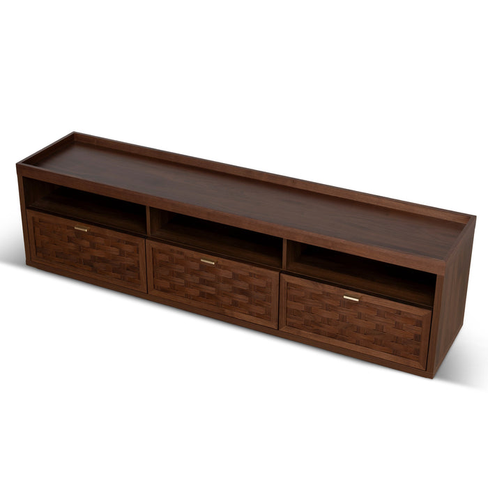 Varenna 1.8m TV Entertainment Unit - Walnut