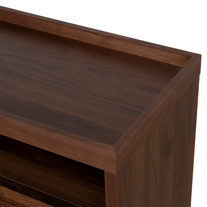 Varenna 1.8m TV Entertainment Unit - Walnut