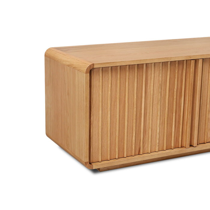 Balen 2.2m TV Entertainment Unit - Natural