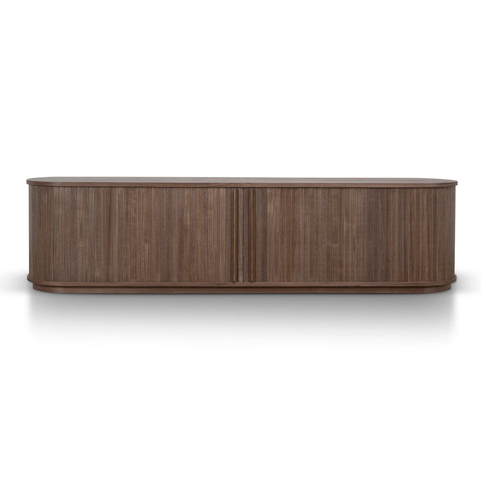 Linea 2m TV Entertainment Unit - Walnut