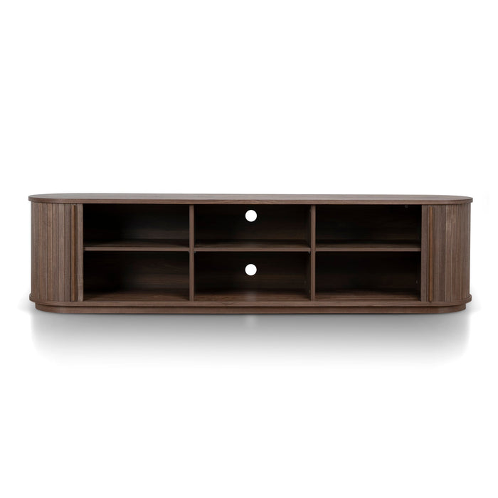 Linea 2m TV Entertainment Unit - Walnut