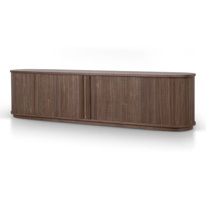 Linea 2m TV Entertainment Unit - Walnut