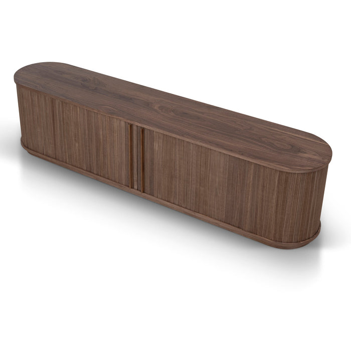Linea 2m TV Entertainment Unit - Walnut