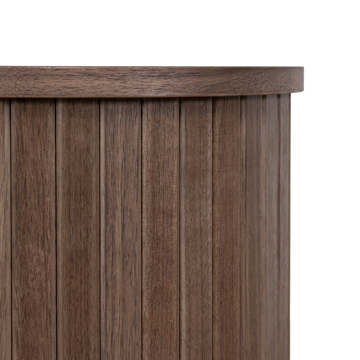 Linea 2m TV Entertainment Unit - Walnut