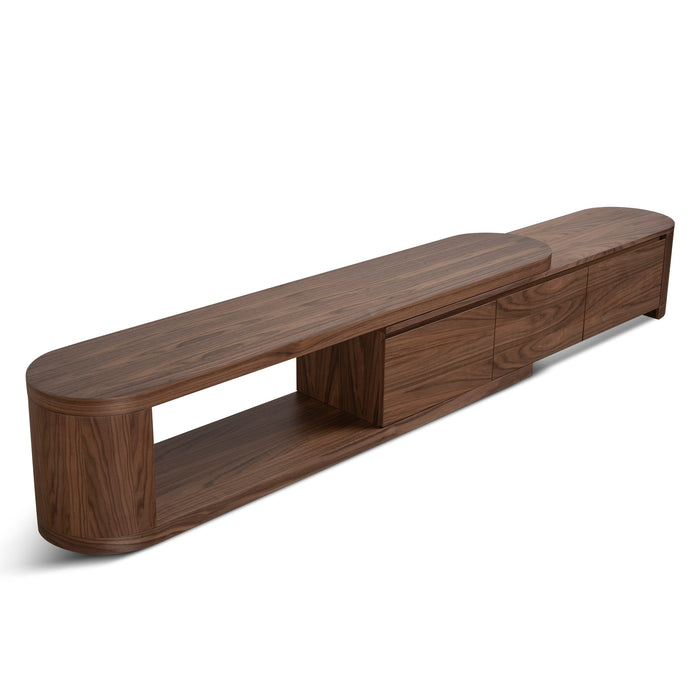 Eliza Extendable TV Entertainment Unit - Walnut