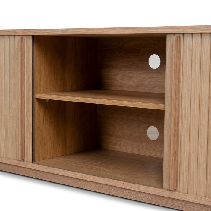 Linea 2m TV Entertainment Unit - Natural