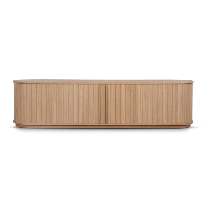 Linea 2m TV Entertainment Unit - Natural