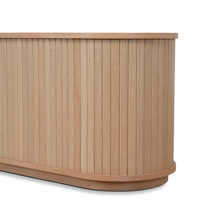 Linea 2m TV Entertainment Unit - Natural