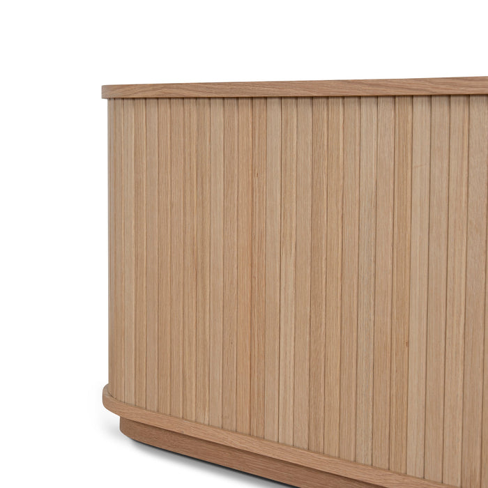 Linea 2m TV Entertainment Unit - Natural
