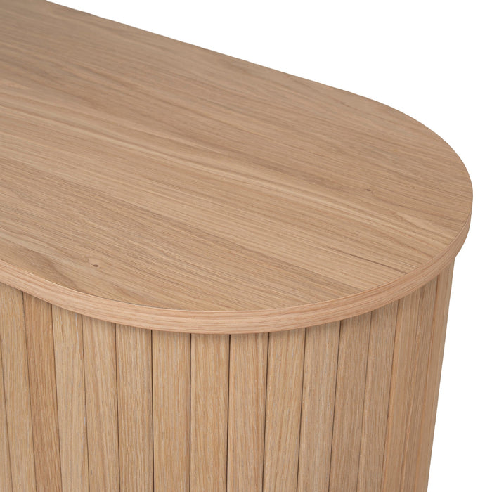 Linea 2m TV Entertainment Unit - Natural