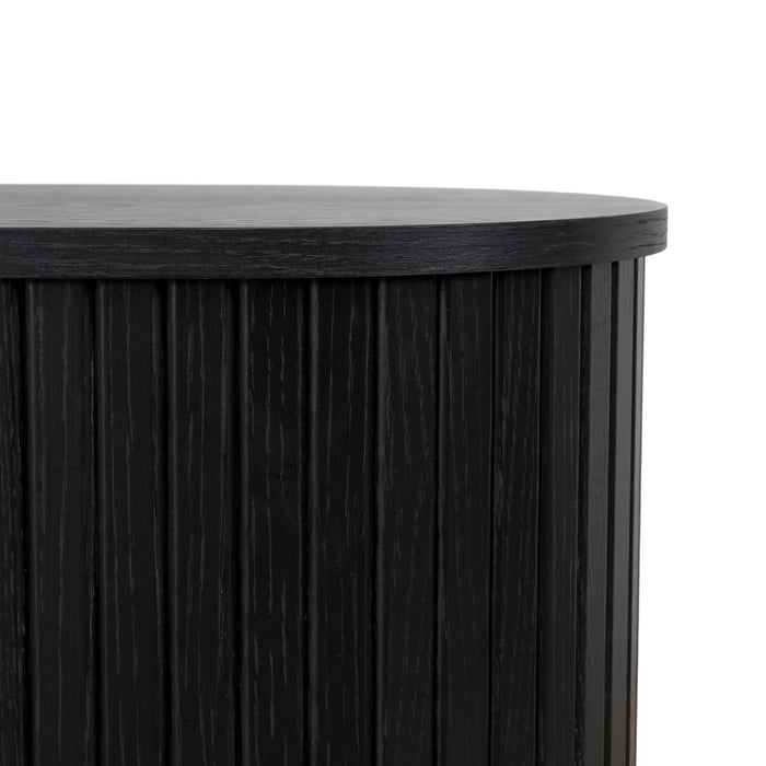 Linea 2m TV Entertainment Unit - Full Black