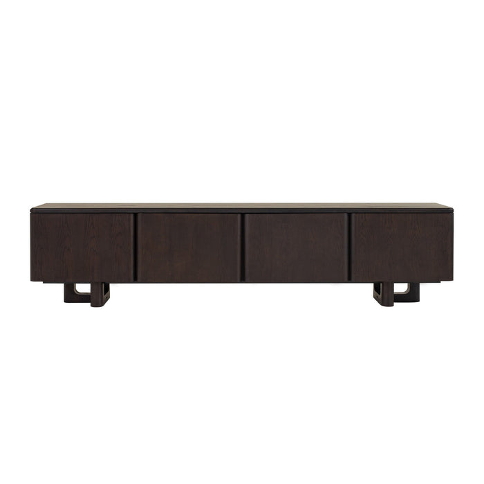 Miravelle 2.4m TV Unit - Dark Brown