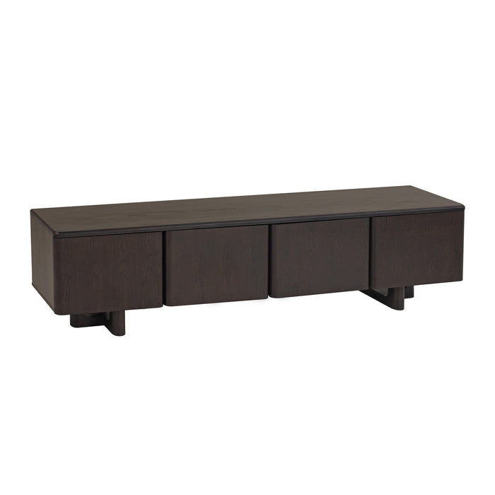 Miravelle 2.4m TV Unit - Dark Brown