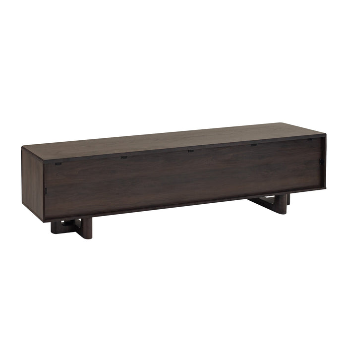 Miravelle 2.4m TV Unit - Dark Brown