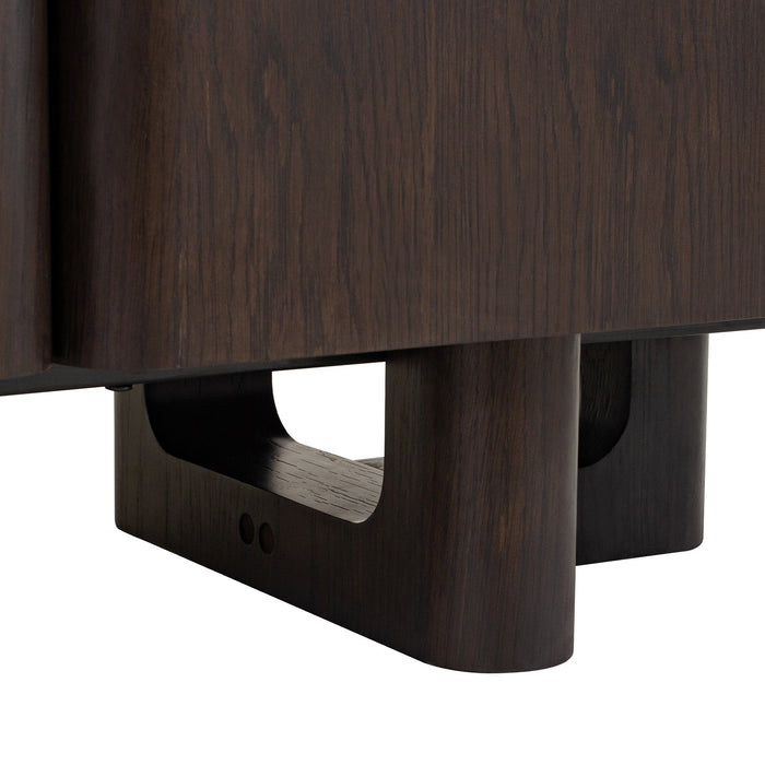 Miravelle 2.4m TV Unit - Dark Brown