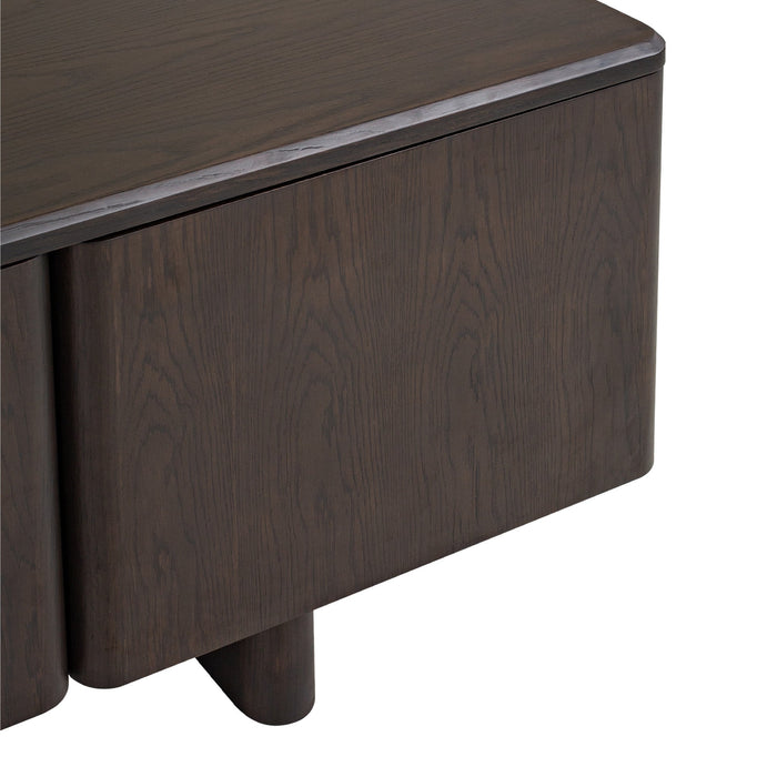 Miravelle 2.4m TV Unit - Dark Brown