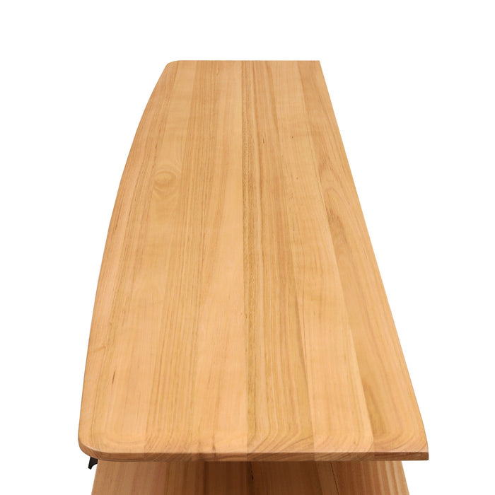 Hirata 2.1m TV Entertainment Unit - NZ Natural Ash