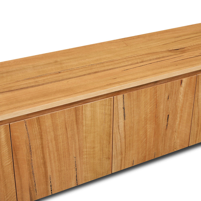 Selvino 2.1m Tassie Oak TV Entertainment Unit - Marri Natural