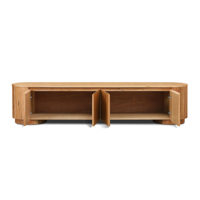 Selvino 2.4m TV Entertainment Unit - Marri Natural