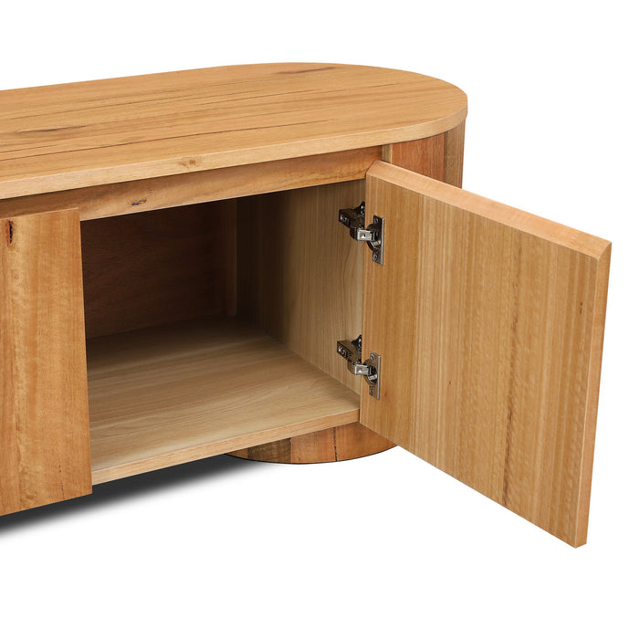 Selvino 2.4m TV Entertainment Unit - Marri Natural