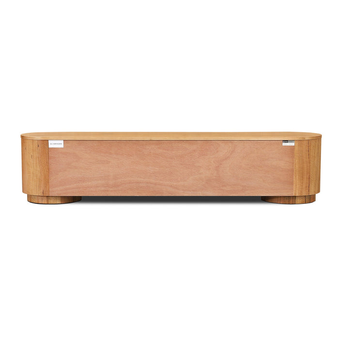 Selvino 2.4m TV Entertainment Unit - Marri Natural
