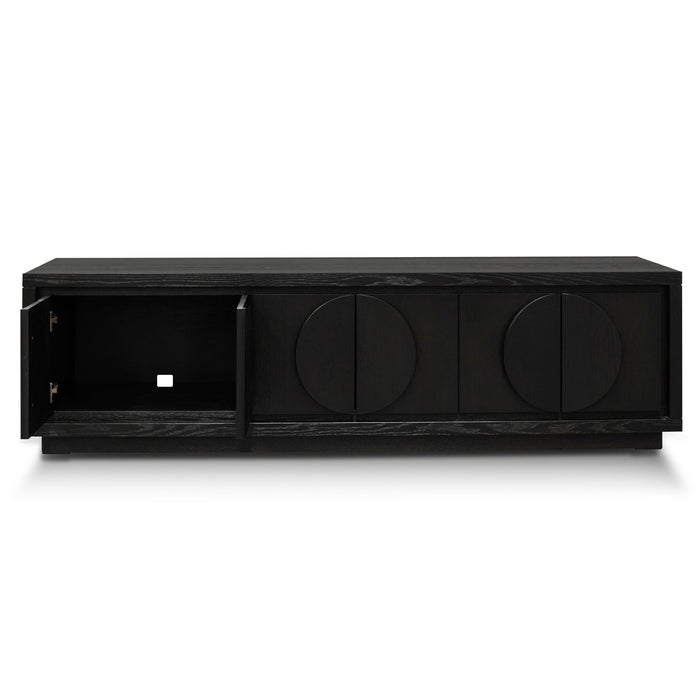 CTV2901-VA 2m Entertainment TV Unit - Textured Espresso Black