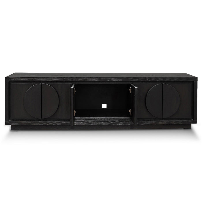 CTV2901-VA 2m Entertainment TV Unit - Textured Espresso Black