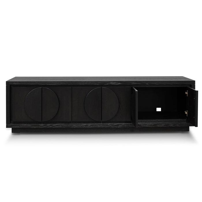 CTV2901-VA 2m Entertainment TV Unit - Textured Espresso Black