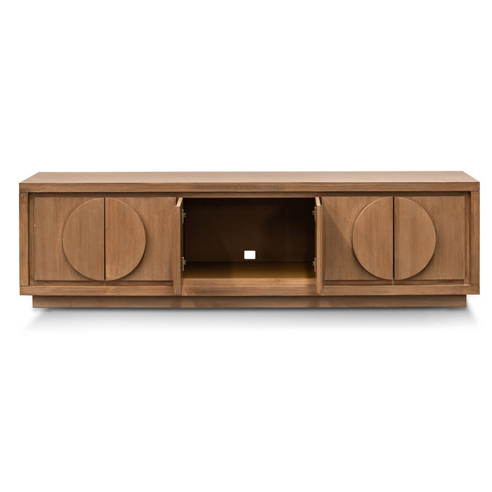 CTV2904-VA 2m Entertainment TV Unit - Dusty oak