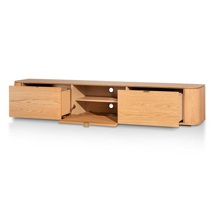 CTV6427-CN 2.4 TV Entertainment Unit - Natural Oak