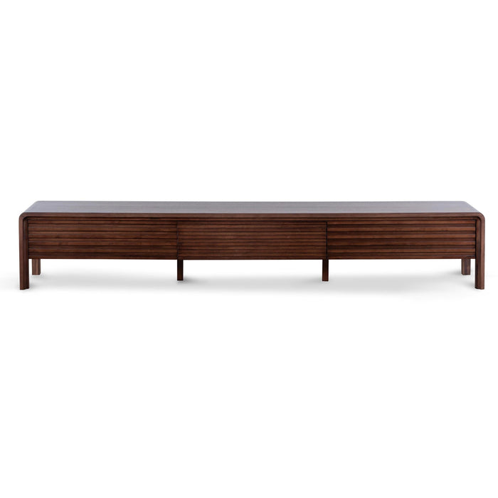 CTV6466-AW 2.2m TV Entertainment Unit - Walnut