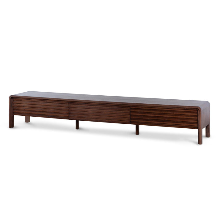 CTV6466-AW 2.2m TV Entertainment Unit - Walnut