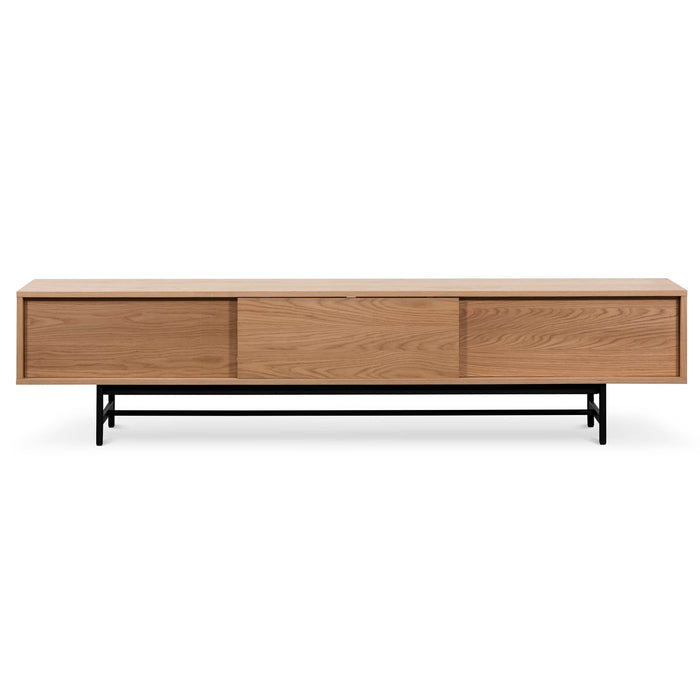 CTV6633-KD 2.1m Wooden aEntertainment TV Unit - Natural