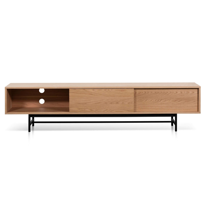 CTV6633-KD 2.1m Wooden aEntertainment TV Unit - Natural