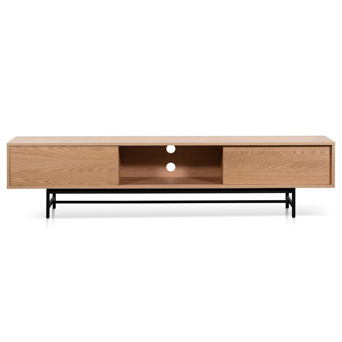 CTV6633-KD 2.1m Wooden aEntertainment TV Unit - Natural