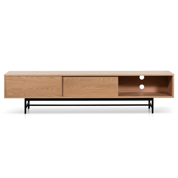 CTV6633-KD 2.1m Wooden aEntertainment TV Unit - Natural